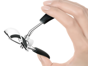 Stainless steel manual mini portable curling eyelash curler