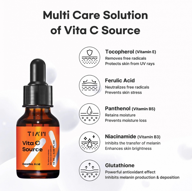 [TIAM] Vita C Source Serum 15ml