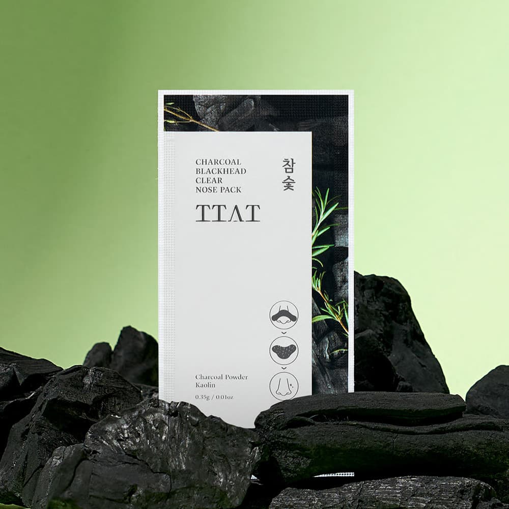 TTAT Charcoal Blackhead Clear Nose Pack