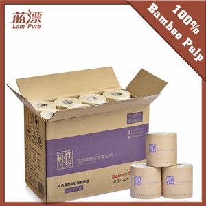 Unbleached Natural Tissue Paper Silk Soft Toilet Tissue