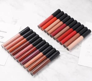 vegan matte liquid lipstick private label waterproof and long lasting liquid lipstick