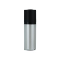 Acrylic Round Rotating Vacuum Cosmetic Press-type Lotion Dispensing Bottle