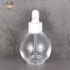 30ml ball serum bottles baby oil glass bottles cosmetic container beauty skincare packaging