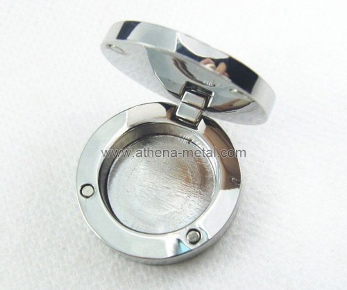 Round Metal Solid Perfume Container   perfume container    perfume caps manufacturers