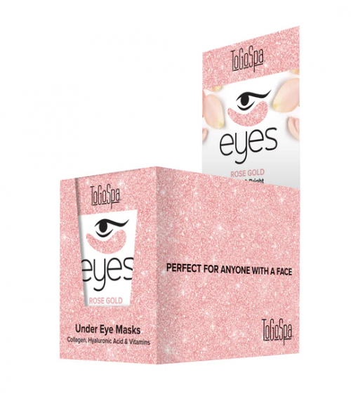ToGoSpa Rose Gold Under Eye Masks