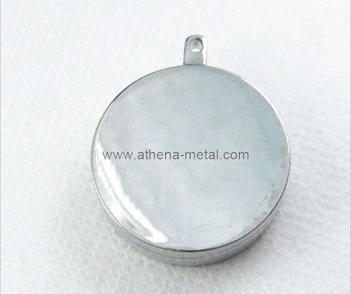 Round Metal Solid Perfume Container   perfume container    perfume caps manufacturers