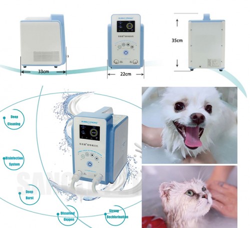 Micro bubble Ozone Spa Machine For Pets special milky spa treatment service