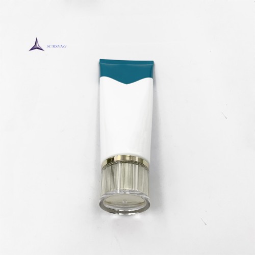 Custom Cosmetic Tube Container, Plastic PE Squeeze Tube Container, Empty Soft Tube Packaging
