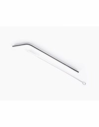 PAIVI BENT STAINLESS STEEL STRAW WITH ONE CLEANER