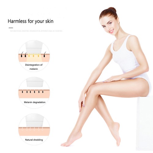 IPL Hair Removal Mini Handheld Laser Epilator Machine for Whole Body Permanent Painless Depilador 900000 Flashes Hair Remover