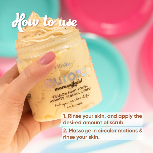 Olivia Beauty Exfoliating Leg & Body Scrub – All-Natural, Organic Formula for Women – Smooths, Hydrates & Softens Sensitive Skin – Moisturizing Skincare for Radiant Glow – 8 oz