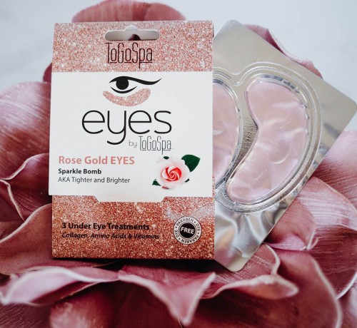 ToGoSpa Rose Gold Under Eye Masks