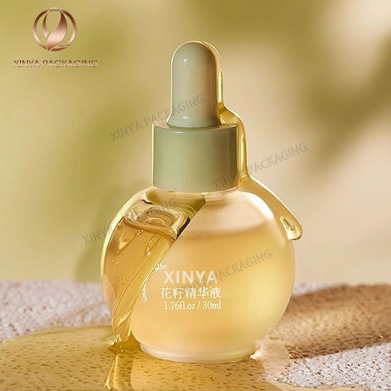 30ml ball serum bottles baby oil glass bottles cosmetic container beauty skincare packaging