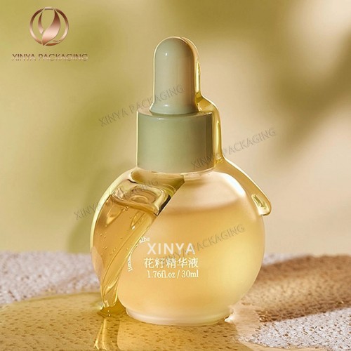 30ml ball serum bottles baby oil glass bottles cosmetic container beauty skincare packaging