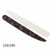 Eco Knife Shaped Butterfly Nail File Printing Nail File Wooden Knife Shape Nail Files