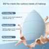 14PCS Eco-Friendly Triangle Water Drop Makeup Blender Sponges Set Soft Non-Latex Face Foundation Sponge Setting Powder