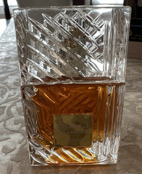 Lattafa Khamrah Vanilla, Warm Spicy, Amber, Cinnamon Eau de Parfum