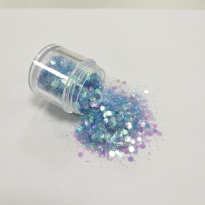 2018 mixed PET hexagon cosmetic body chunky glitter