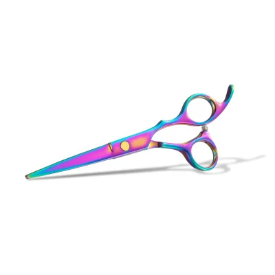 2021 Color Coating SUS440c Stainless Steel Professional Hair Scissors