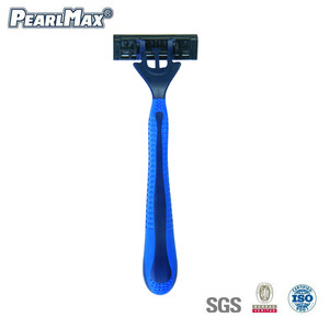 3 razor blades disposable shaving razor