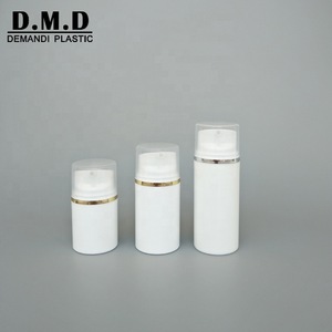 30ml 50ml 80ml 100ml 120ml 150ml Plastic White Airless Pump Bottle for Cosmetic Package