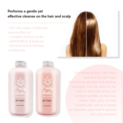 Beauty Cosmetics Hair Care Shampoo and Conditioner Set