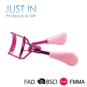 Beauty Makeup Electrophoretic Metal Pink Eyelash Curler