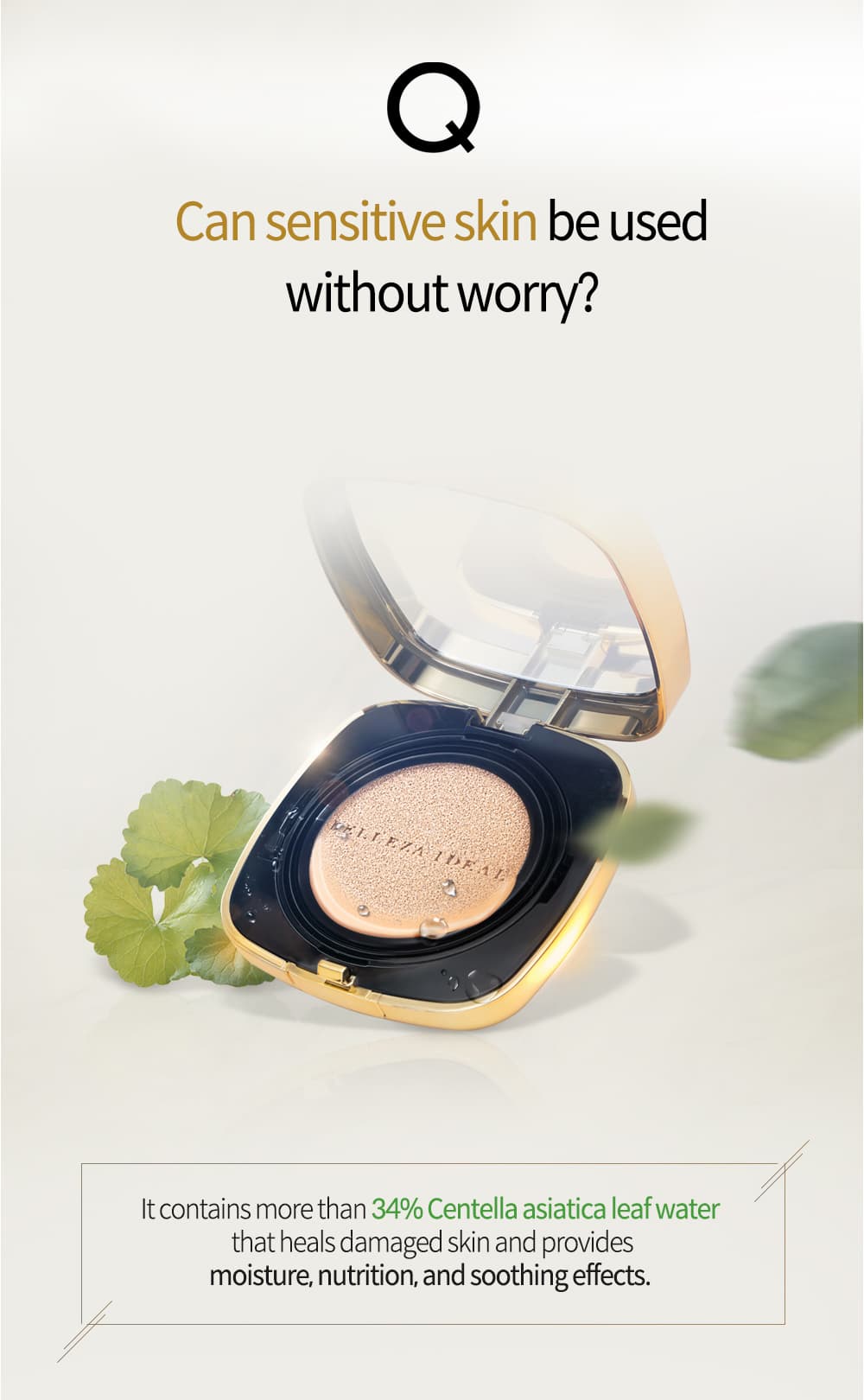 BELLEZA IDEAL BLANCO COVER CUSHION