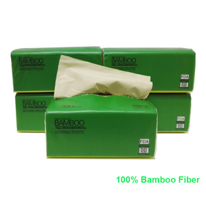 cheap price bamboo fiber soft pack 3ply z fold facial tissue