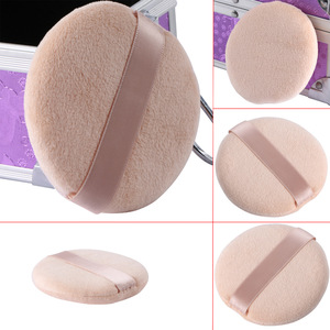 Cotton Women Facial Face Body Beauty Flawless Smooth Cosmetic Foundation loose Powder Puff Makeup Sponge Puff