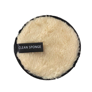 Custom Logo Face Cleaning Polyester Washable Makeup Remover Microfiber Pads Reusable