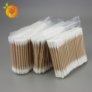 Eco-Friendly Multifunction Double Head Slim Baby Cotton Swab Baby Cotton Bud