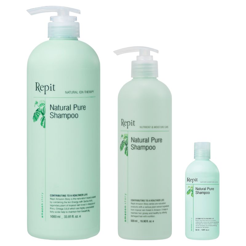 [EWG Grade Shampoo] Repit Amazon Story Natural Pure Shampoo 1000ml