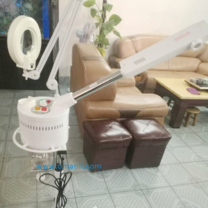 Facial Ozone Beauty Electric facial steamer with magnifying lamp