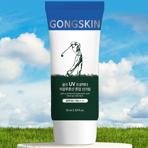 Golf UV Protector Hyaluronic Acid Tone Up Sunscreen , Suncream, whitening, wrinkle improvement
