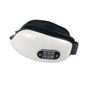 Heatable eye circulation massager that helps around the eyes auto sensing smart digital eye massager with heat