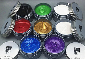 High Quality Hair Color Ash Wax Mud 1 time Hair Dye For Women Men