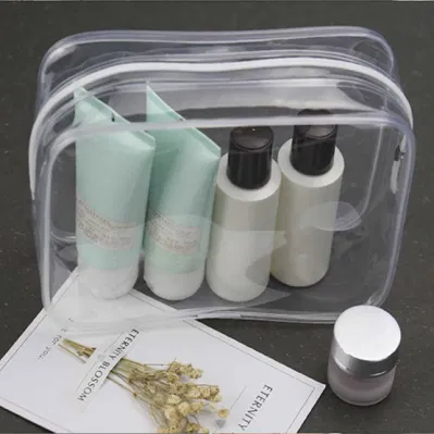 High Quality Transparent Large Capacity Cosmetic Bag