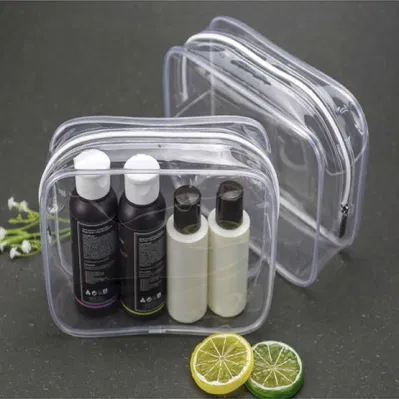 High Quality Transparent Large Capacity Cosmetic Bag