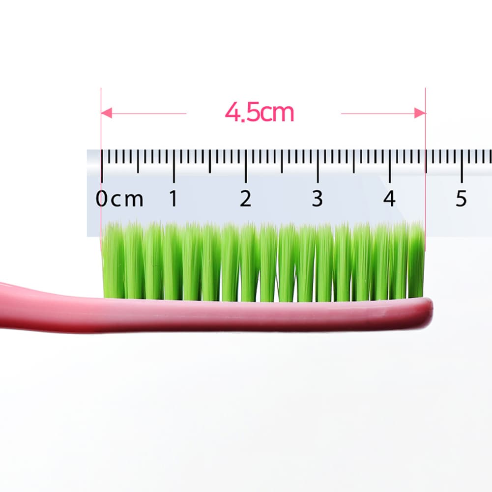 King Head Deep Clean Toothbrush, Herb Infused Bristles