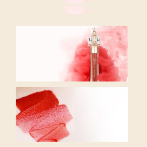 luxury lip gloss  fruit flavor lip gloss  shinny lip gloss
