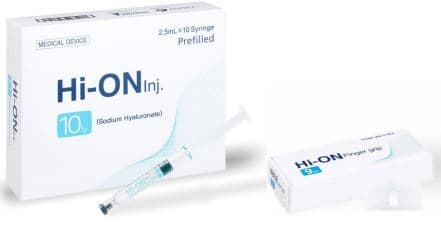 Made in Korea Premium Hi-On Injectable Sodium Hyaluronate 10mg in 1ml for Skin care, glowing