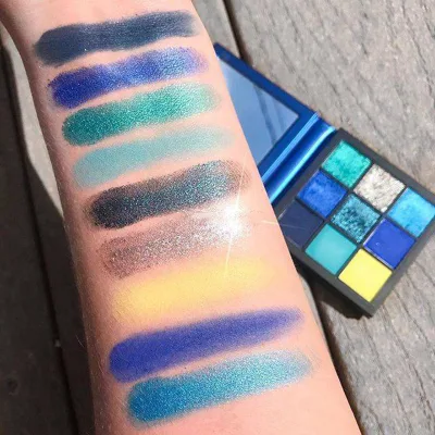 Makeup Pearlescente Eyeshadow Popolar 9colores Sombra De Ojos Impermeable Maquillaje