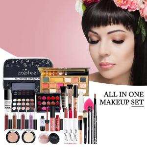 Makeup Set with Eyeshadows Lipstick Concealer Cosmetics Kit for Women Girls POPFEEL ALL IN ONE Makeup Set KIT005