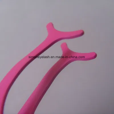 Makeup Tools Cosmetics Lashes Applicator Eyelash Tweezers with Customized Logo