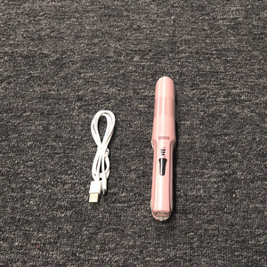 Mini Rechargeable wireless flat iron ceramic travel USB portable hair straightener