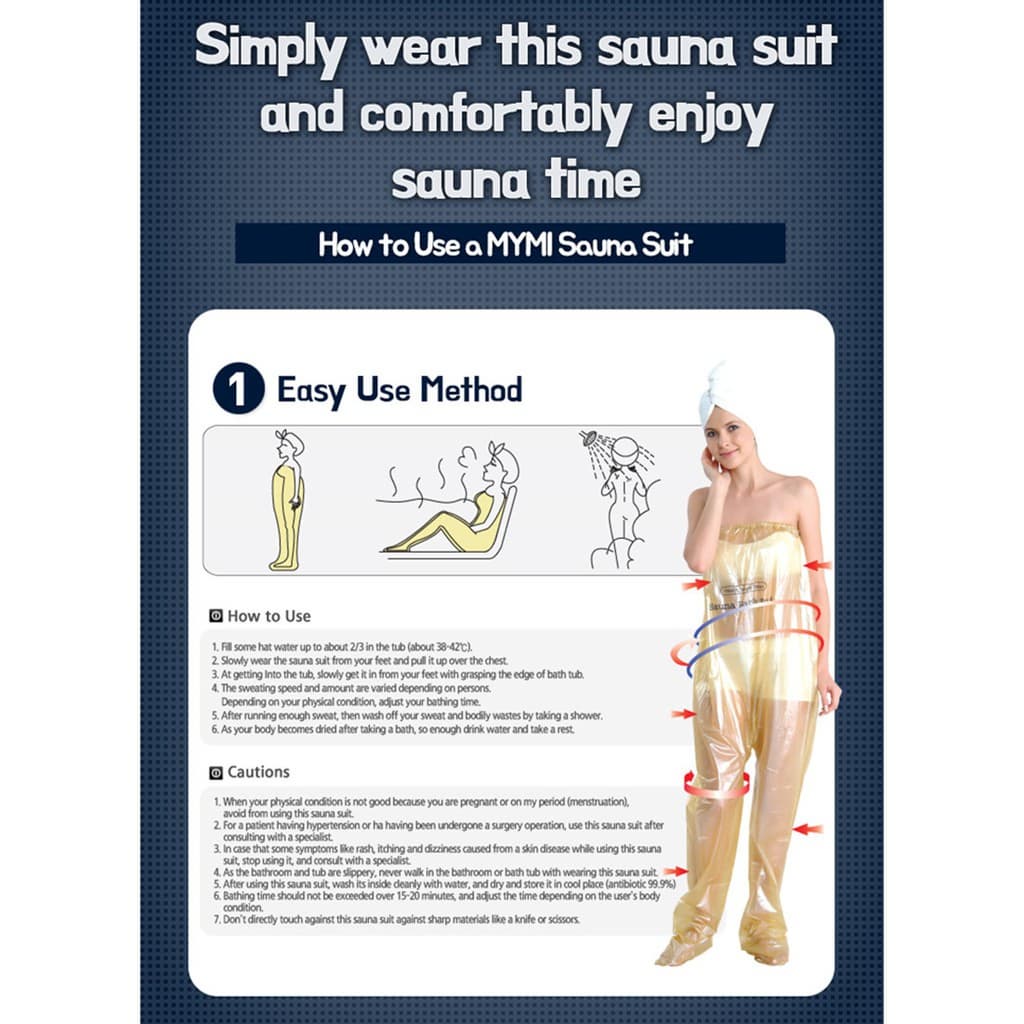 MYMI Miracle Body Diet Sauna Suit