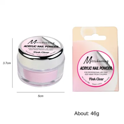 Nail Art Acrylic Extended Carved Flowers Dipping Nail Powder 28g Bottle Crystal Powder