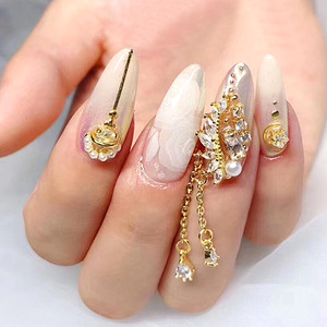 Nail art zircon jewelry luxury nail zircon pendant zircon nail art decorations