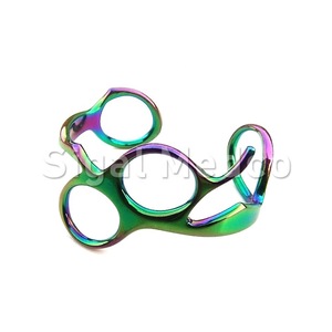 New Barber Shear Bracelet Gift Salon Hair Stylist Surgical Steel Titanium Coated Men